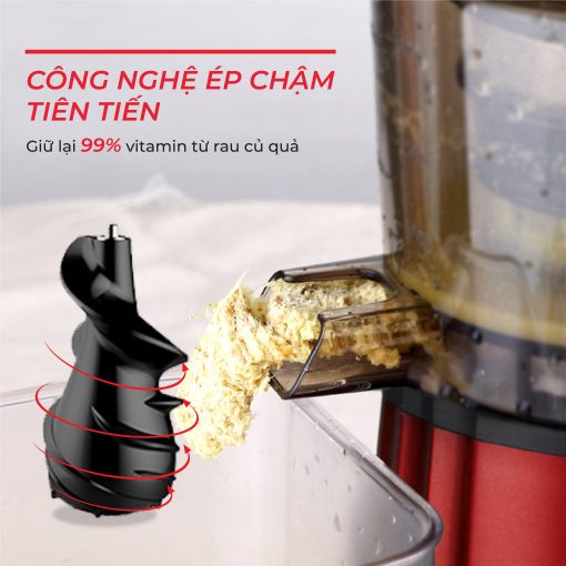 Máy ép chậm Rapido RSJ-200M – Chính hãng