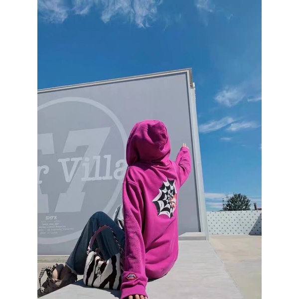 Áo chrome hearts hoodie pink cao cấp