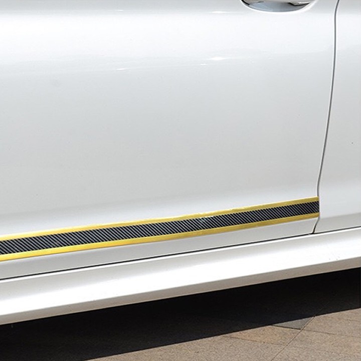 Nẹp Chống Xước Bước Chân Cửa Xe Bậc Lên Xuống Ô Tô Xe Hơi Mạ Cacbon Cao Cấp | BigBuy360 - bigbuy360.vn