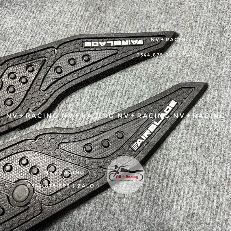 Bộ gác chân trước Air Blade 2023 AB160 cao su dày