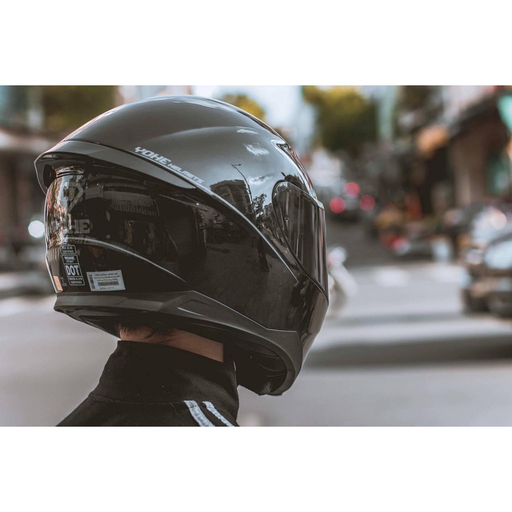 Mũ Bảo Hiểm Fullface Yohe 967 Plus 2 Kính Nhiều Màu Lựa Chọn