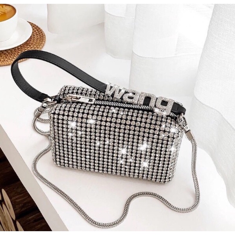 Bóp Đầm Đeo Vai Kết Hạt Thủ Công Hàng Cao Cấp Có Quai{ Nhận giao hoả tốc trong ngày khu vực tphcm}