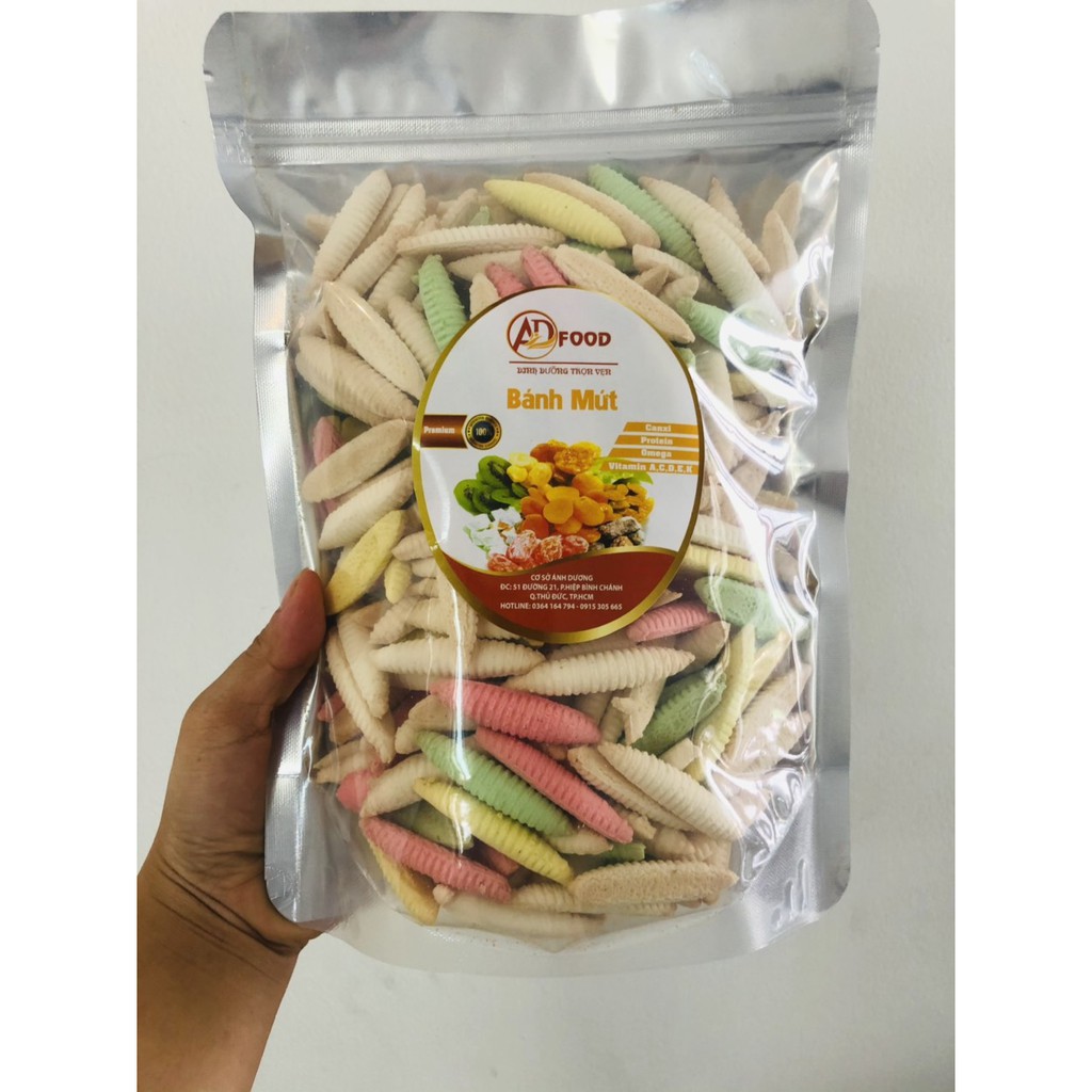 500g bánh đuông dừa mix đủ vị