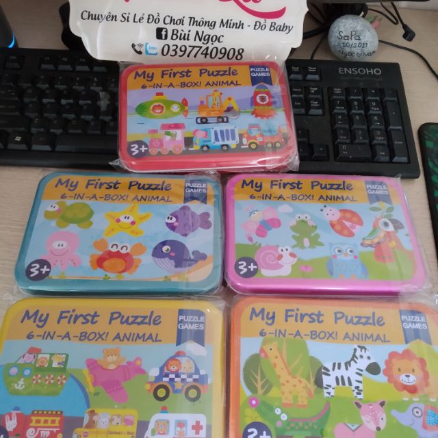 Xếp hình My first puzzle 5 chủ đề