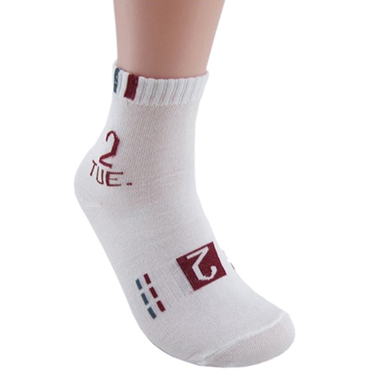 Set 7 đôi vớ cotton in họa tiết xinh xắn dành cho nam