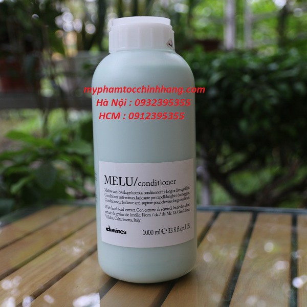 Lẻ dầu gội hoặc dầu  xả chăm sóc tóc gẫy và chẻ ngọn Davines Melu  1000ML