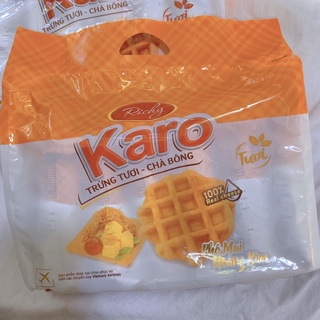 Bánh Karo trứng chà bông phô mai