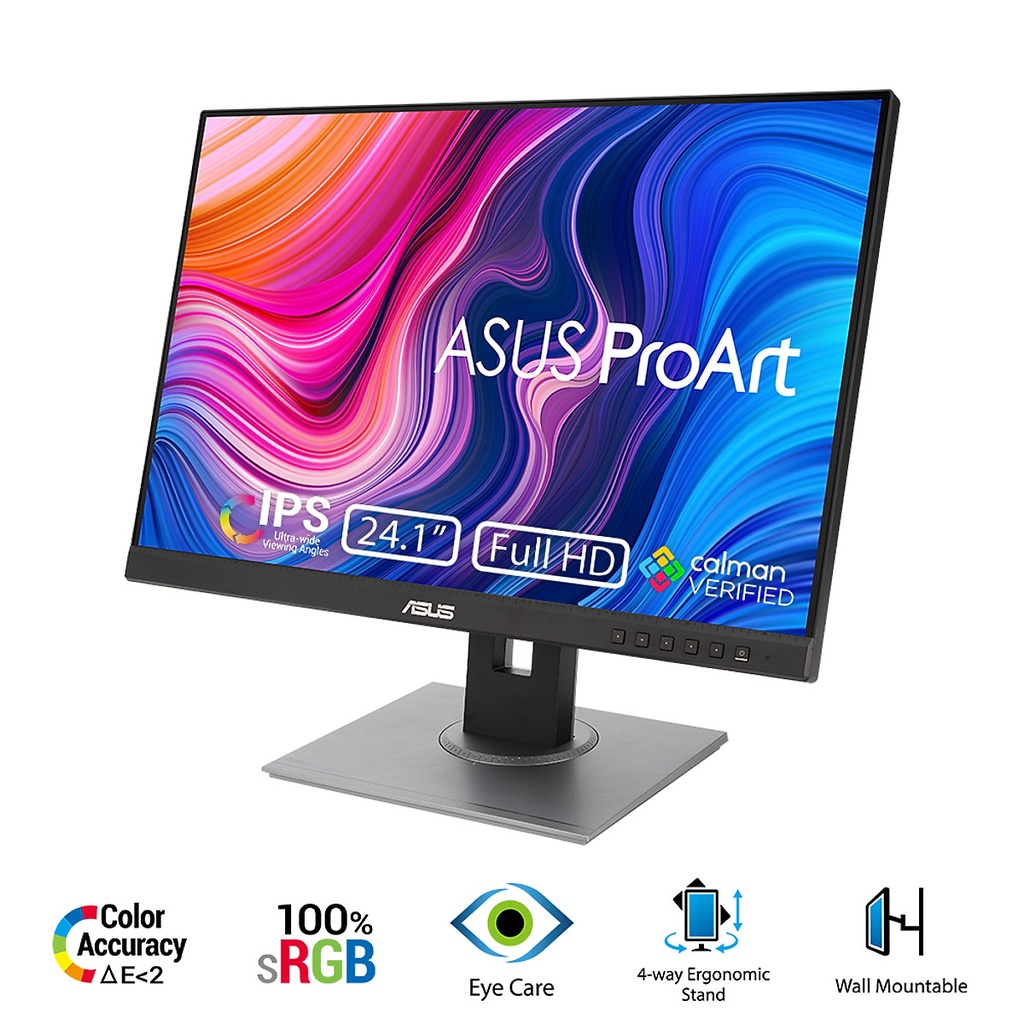 Màn hình ASUS ProArt PA248QV 24" IPS 75Hz 16:10 chuyên đồ họa - Hàng Chính Hãng
