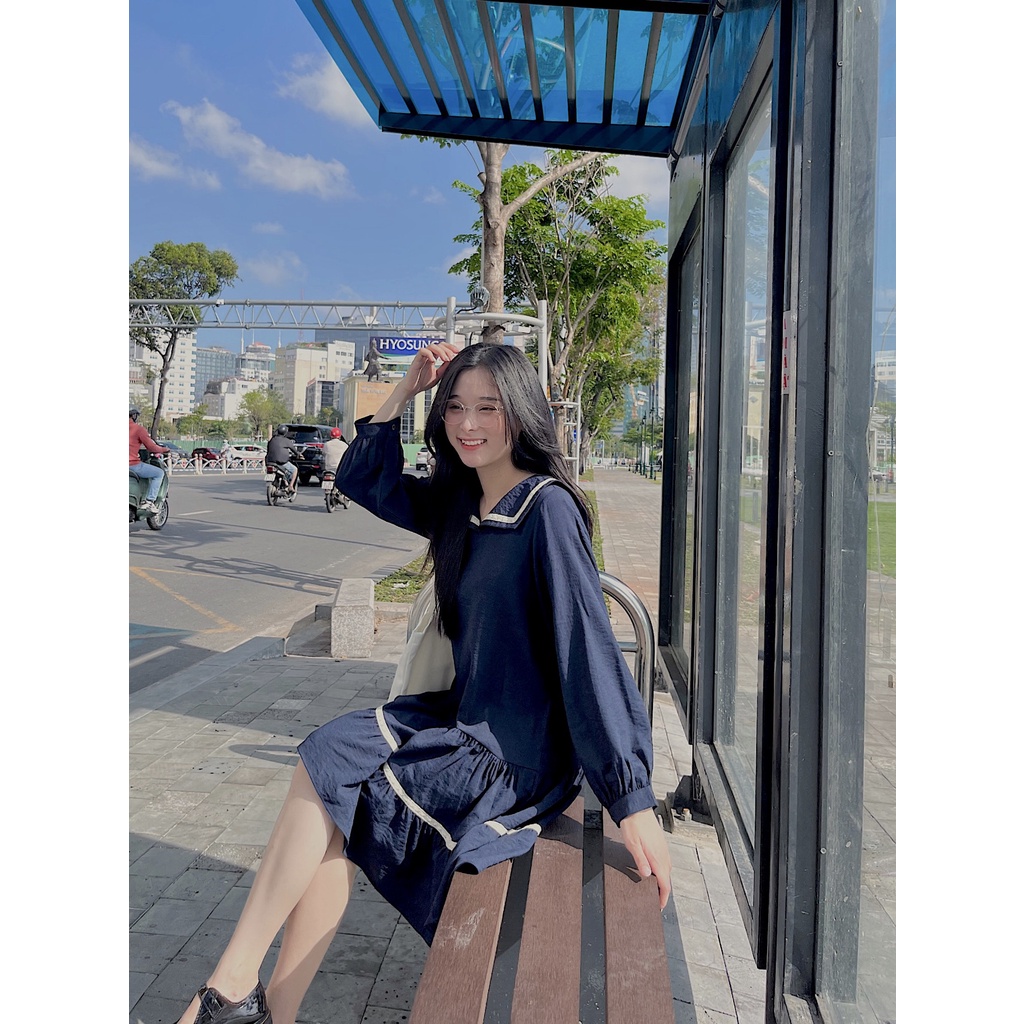Đầm thuỷ thủ THE CIU - Sailor Babydoll Dress