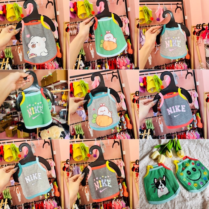 COMBO SIÊU SỐC 259k 10C ÁO THÚ CƯNG ĐÁNG YÊU THỜI TRANG CHÓ MÈO