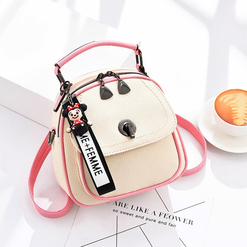 Chuwanglin Women's Mini Leather Backpack