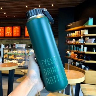 Bình giữ nhiệt TYESO thể thích 750ml ,bình nước có quay xách, làm từ inox 304 an toàn, giữ nhiệt 8 tiếng