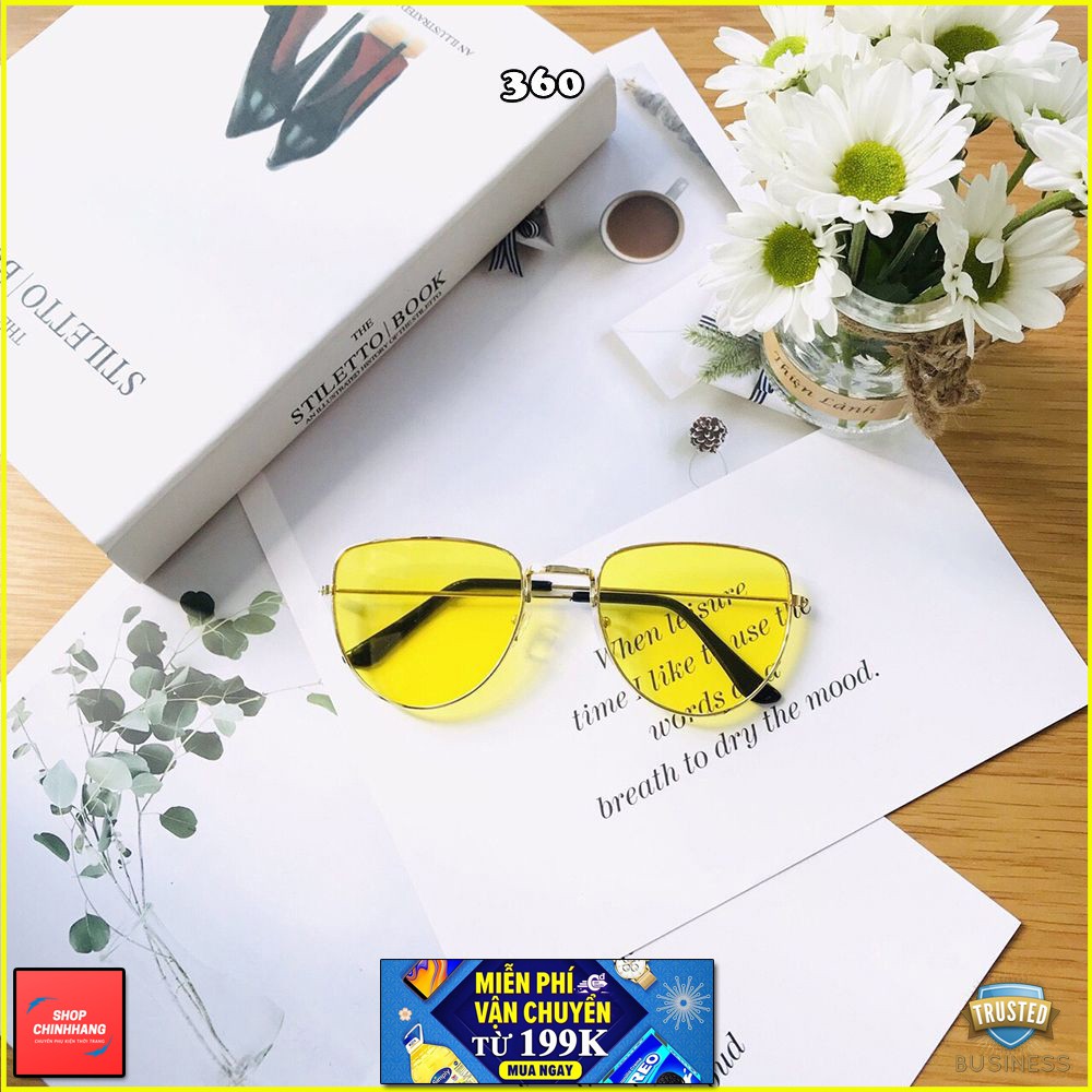[GIÁ SỈ] KÍNH MÁT NỮ GỌNG MẢNH TRÒNG NHIỀU MÀU SÀNH ĐIỆU SH360