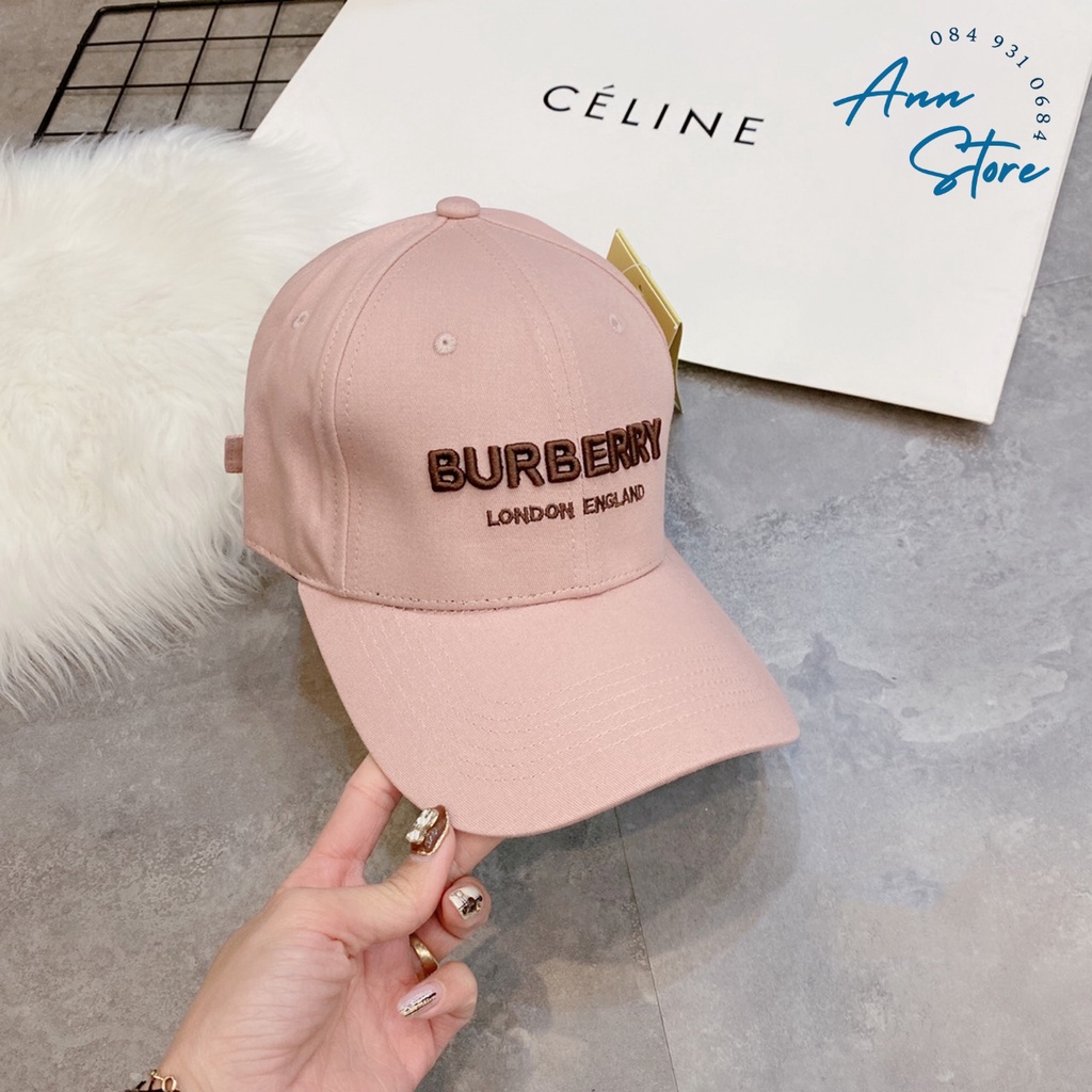 Mũ lưỡi trai BURBERRY siêu hot, mẫu mới nhất 2022, bảng màu trẻ trung, hàng Quảng Châu full tag