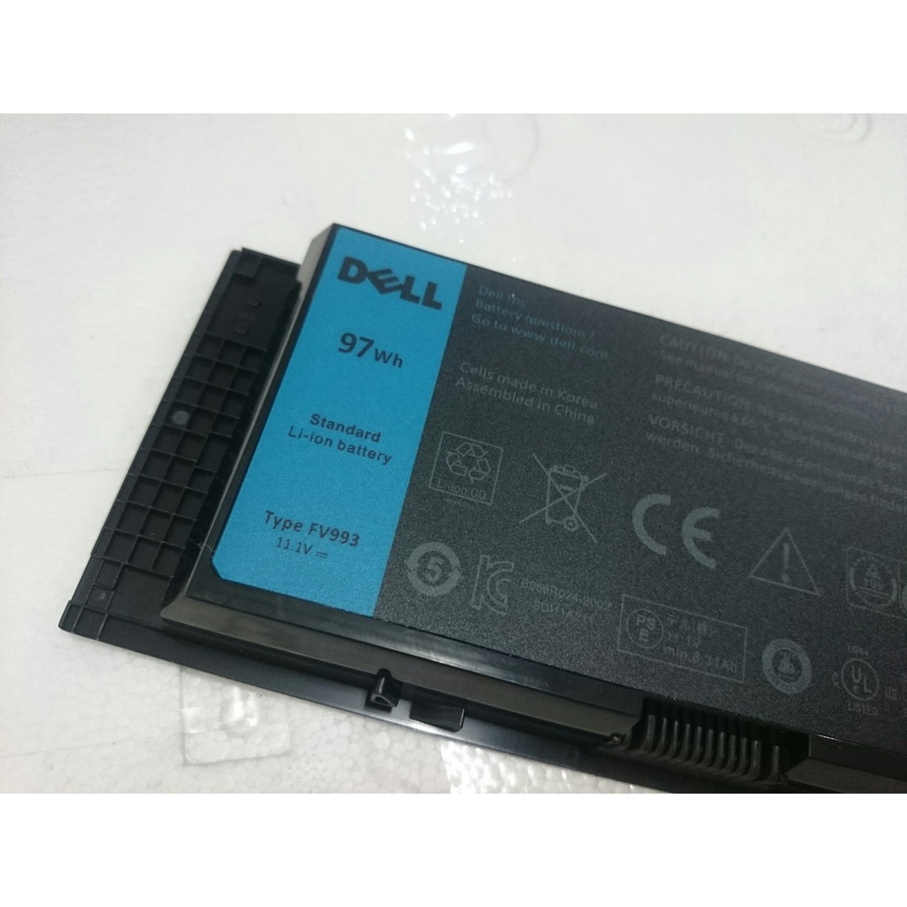 Pin zin 97w Dell Precision M4600 M4800 M6600 M6800 M6700 M4700 FJJ4W PG6RC V7M28 9 Cells new 100%