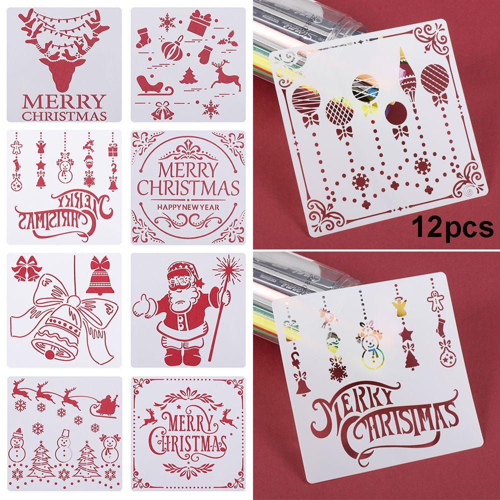 Set 12 Khuôn Cắt In Nổi Trang Trí Album