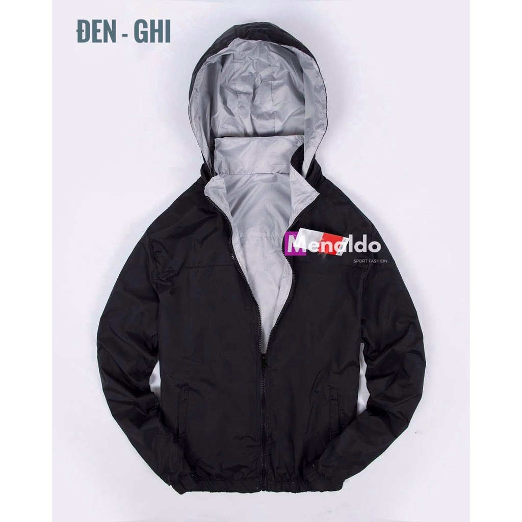 [ẢNH THẬT]  Áo Gió Nam 2 Mặt, Áo Khoác Dù Chống Nước, Phù Hợp Cả Nam Và Nữ  | BigBuy360 - bigbuy360.vn