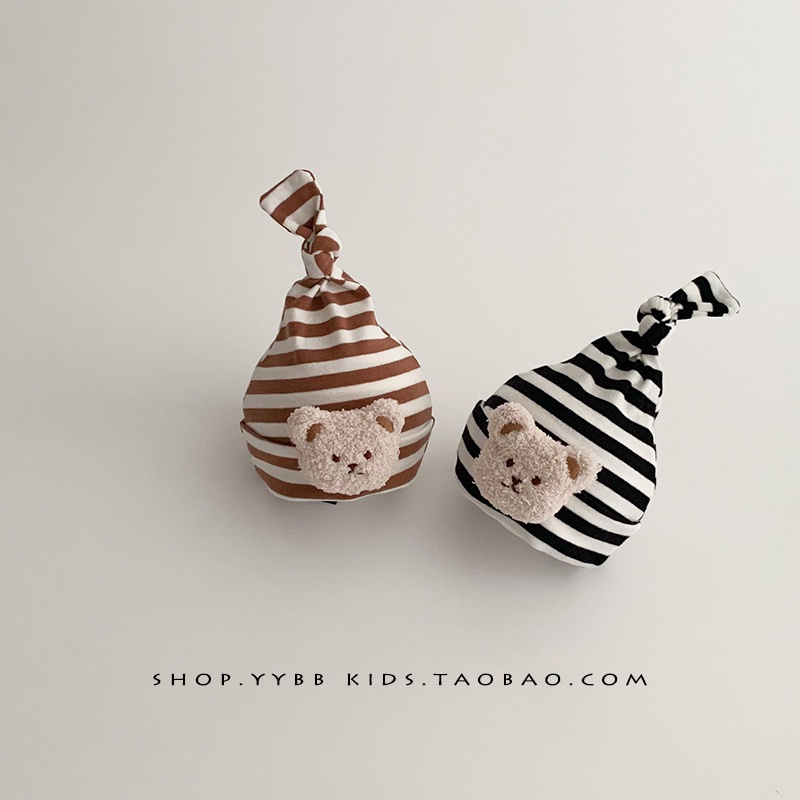 Mũ Tai Gấu Ba Chiều Co Giãn Dễ Thương Dành Cho Bé Trai Bé Gái