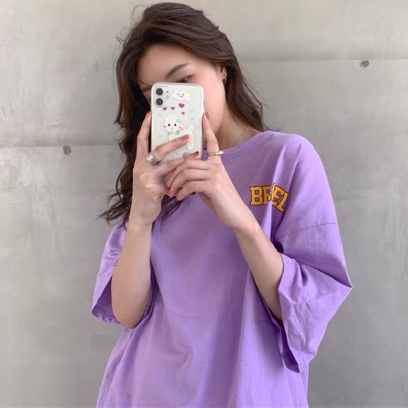 Áo thun tay lỡ nam nữ, áo phông studio1996 unisex chất cotton in hình BELOED