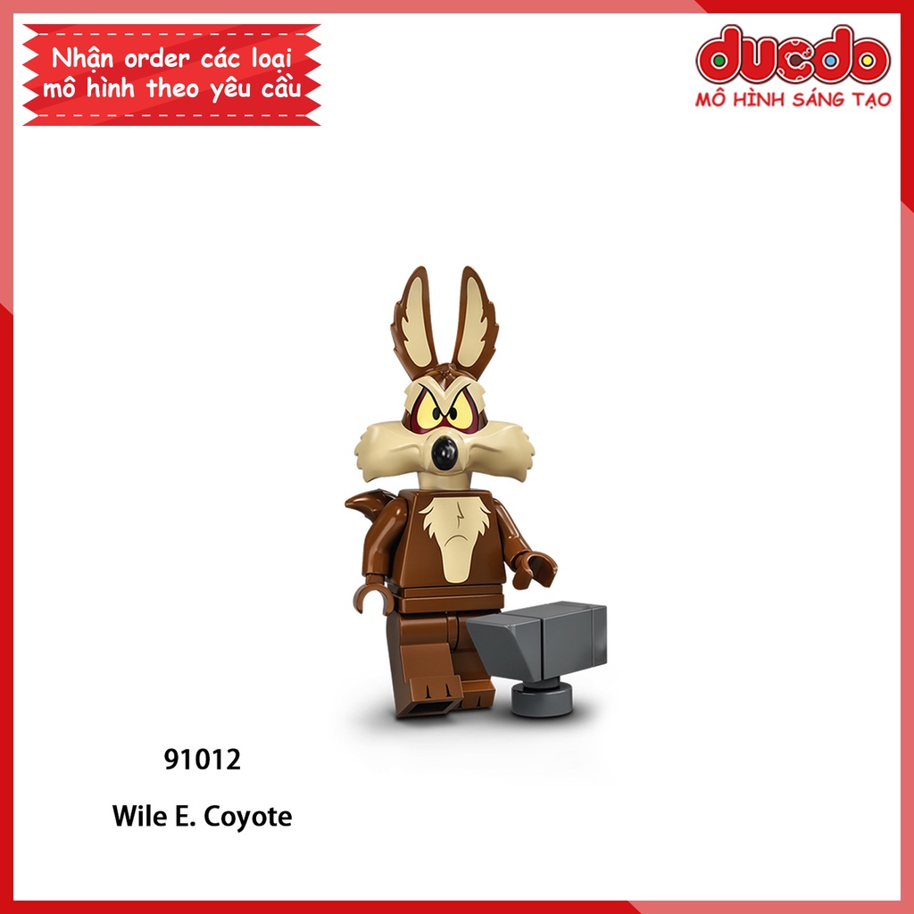Minifigures các nhân vật hoạt hình Looney Tunes - Đồ chơi Lắp ghép Xếp hình Mini Mô hình 91007-91012