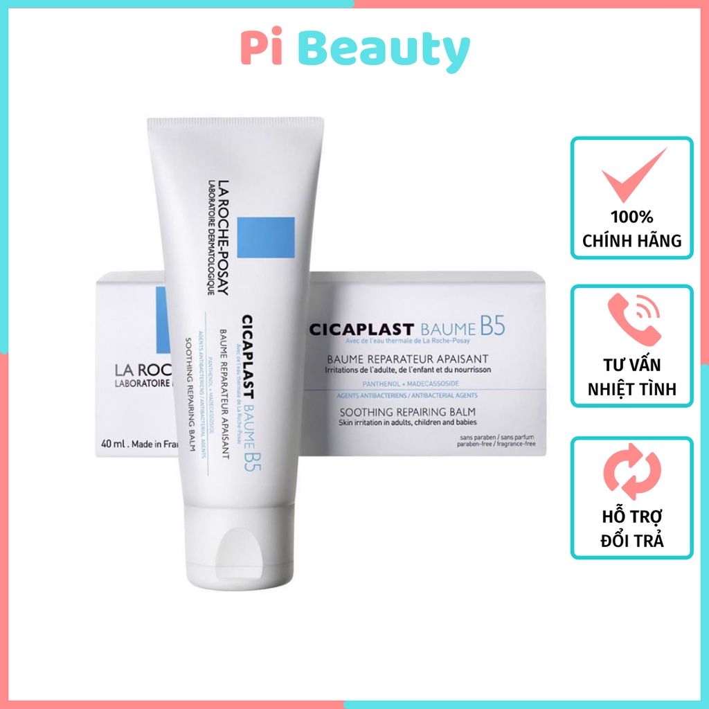 La Roche Posay B5 - Kem Dưỡng B5 La Roche Posay phục Hồi Da BAUME - Pi Beauty