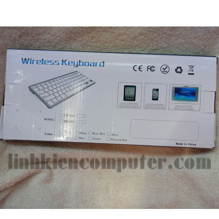 Bàn phím Keyboard Bluetooth dành cho điện thoại, máy tính bảng | Wireless Keyboard mini Bluetooth