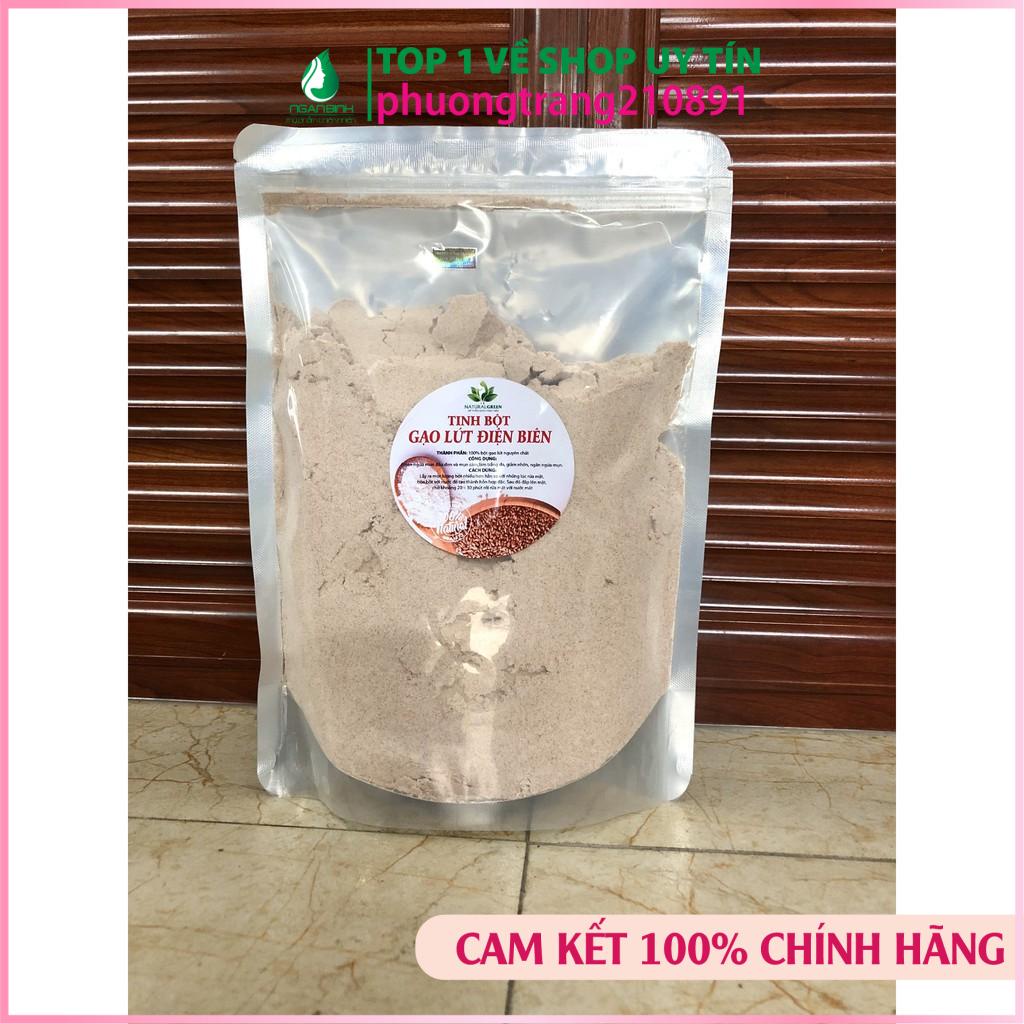 500GR Tinh bột cám gạo lứt giảm nhờn, ngừa mụn, làm trắng da, se khít lỗ chân lông | BigBuy360 - bigbuy360.vn