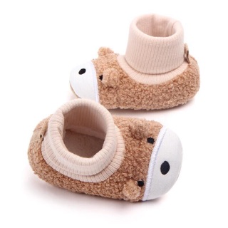Giày tập đi cổ len 2 màu
