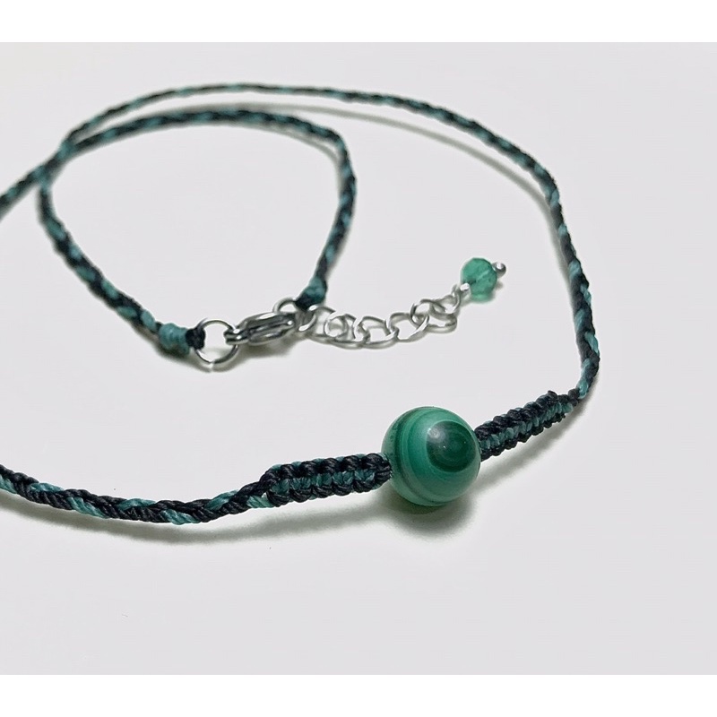 [Chrysocolla,Malachite]vòng cổ đá thiên nhiên,chocker, hàng thiết kế