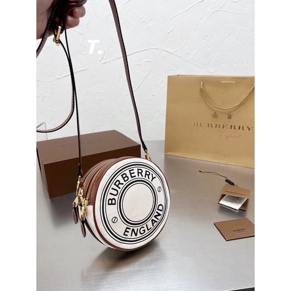 Túi đeo hình tròn thời trang BURBERRY FULLBOX cao cấp