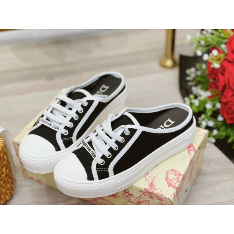 Ld Giày Sục Thể Thao Nữ Basic Da Mềm Êm Fullbox Bill Túi Hãng Cao Cấp