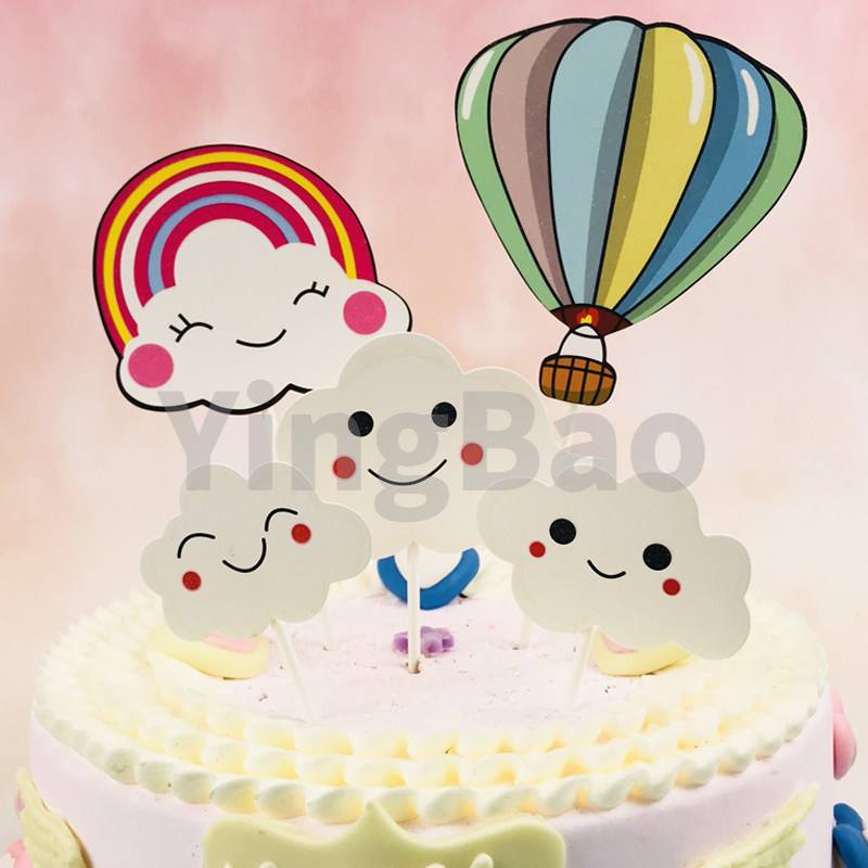 50 Kiểu Chữ Happy Birthday Màu Sắc Cầu Vồng Trang Trí Bánh Kem