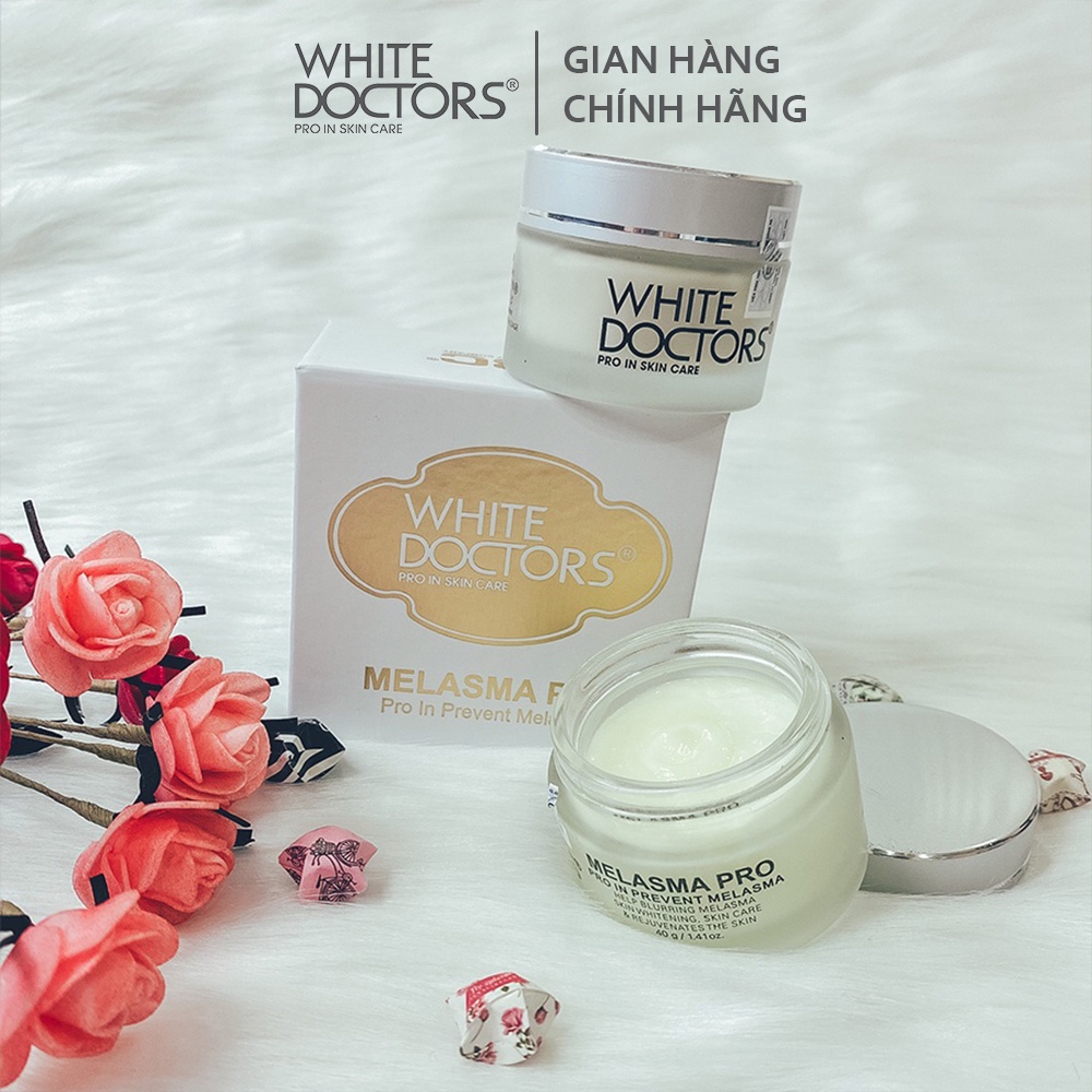 Kem làm mờ nám giảm thâm thể nặng White Doctors Melasma Pro 40g