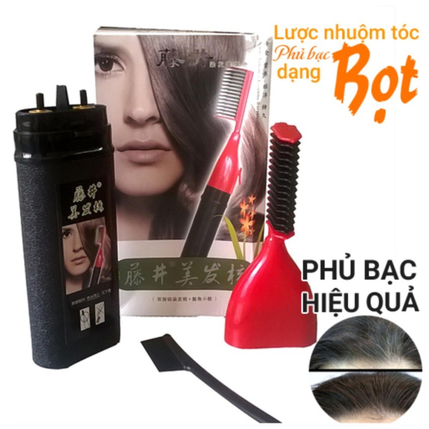 Combo 27hộp Lược nhuộm tóc thông minh Teng Jing (đen)