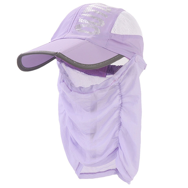 Mũ Lưỡi Trai Có Vành Che Nắng Gấp Gọn Tiện Dụng Cho Nữ