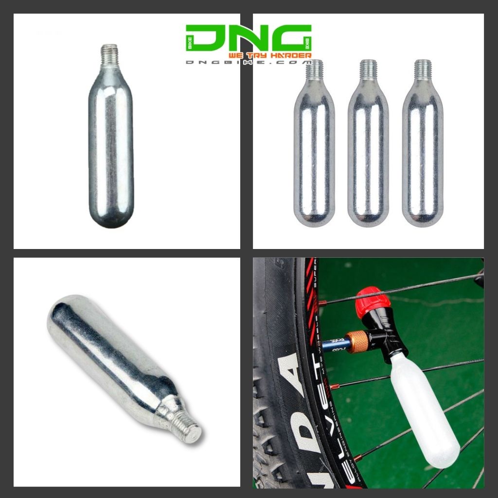 Bình khí nén CO2 bơm hơi xe đạp 16g
