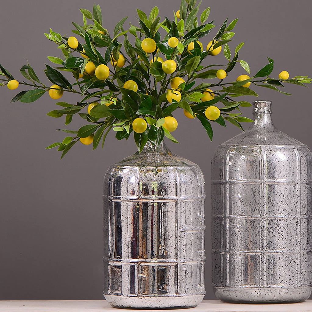 Nhánh Cây Chanh Giả 91cm / 35.8in Trang Trí Phòng Khách / Phòng Ăn / Nhà Bếp / Ban Công / Phòng Ăn Diy