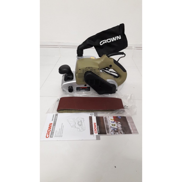 Máy chà nhám băng Crown CT13200