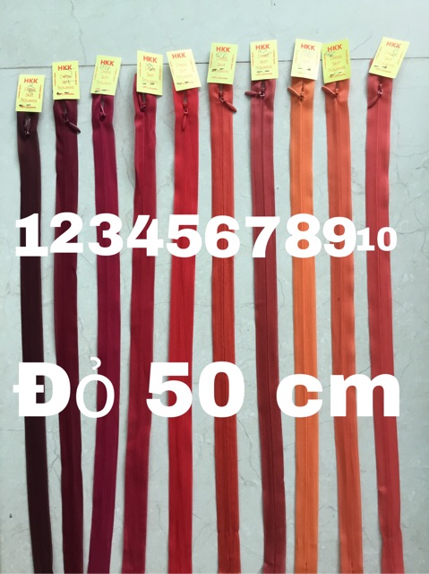 Dây khoá giọt lệ 50cm HKK