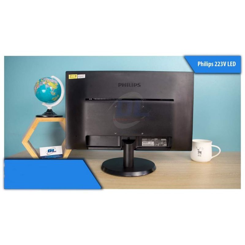 LCD 22inch Philip 223V - Kết Nối DVI/VGA - Hàng Đẹp - Tặng Dây Kết Nối | BigBuy360 - bigbuy360.vn