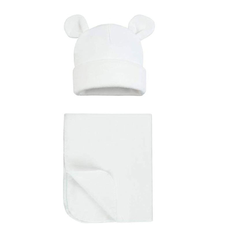 Chăn Quấn Và Nón Xinh Xắn Dành Cho Bé Sơ Sinh