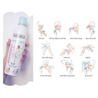 [Chính hãng] XỊT KHOÁNG EVOLUDERM 400ML