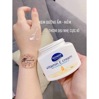 Kem dưỡng body vitamin E Redwin Úc 300g