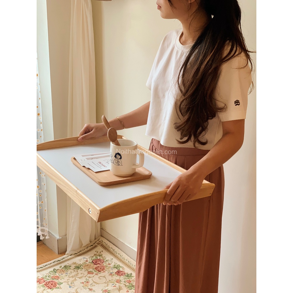 Bàn khay gấp ikea