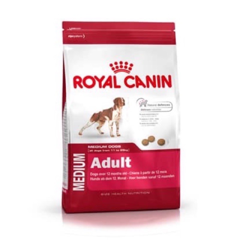 Bao 10kg Hạt Thức ăn cho chó trưởng thành Royal Canin Medium Adult