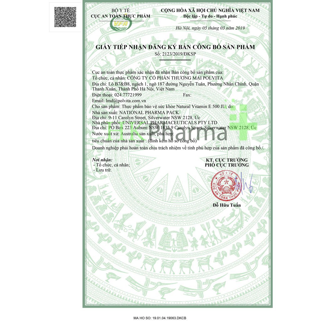 Viên Uống Bổ Sung Vitamin E, Làm Đẹp Da, Giúp Tóc Chắc Khỏe Và Suôn Mượt - Healthy Care Vitamin E 500IU Úc - 200 viên