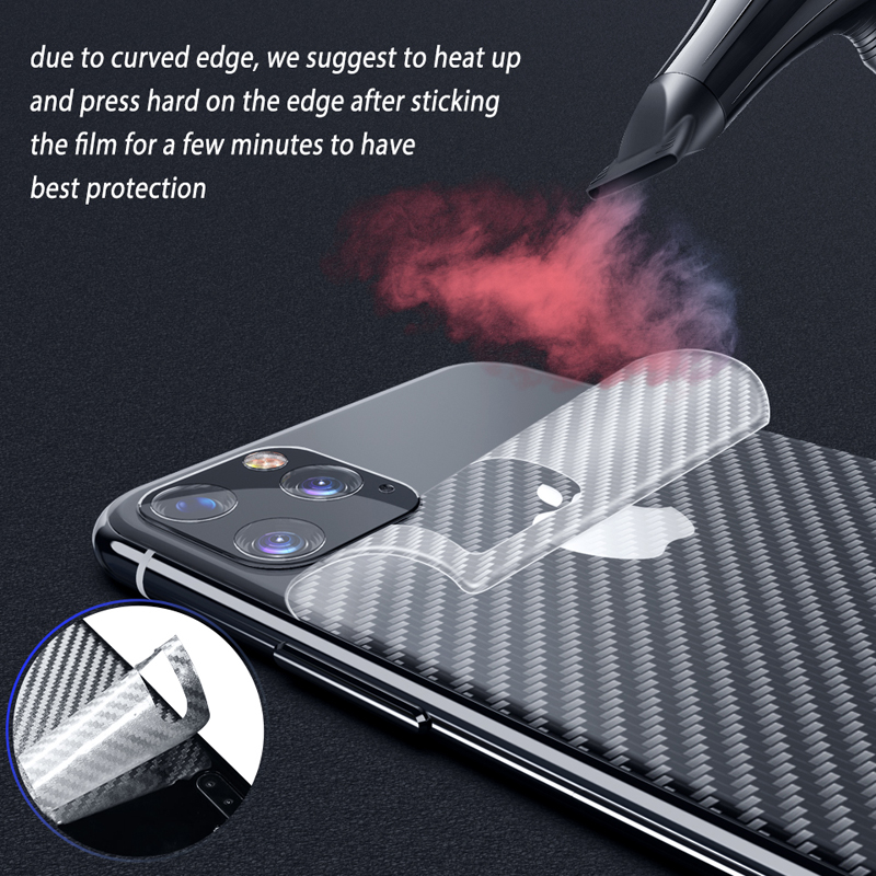 Ốp Điện Thoại Sợi Carbon Cho Iphone 12 Pro Max Se 2020 X / Xs Max Xr 6s 6 7 8 Plus 11 Pro Max