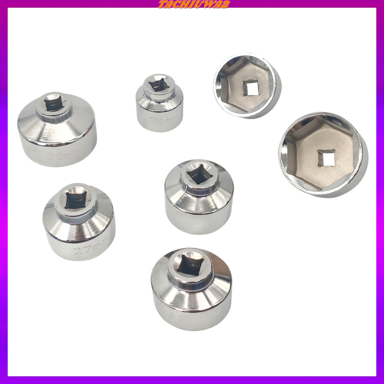 Bộ 7 Cờ Lê 3 / 8 "24 27 29 30 32 36 38mm