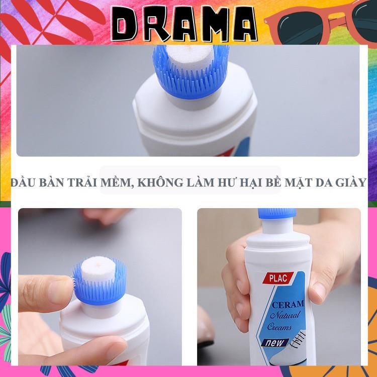 Chai Tẩy Trắng Dung dịch  làm sạch giày và đồ da không cần giặt loại bỏ vết bẩn hiệu quả PHỤ KIỆN DRAMA TAY001