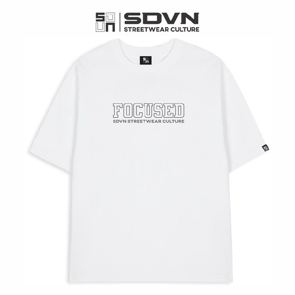 Áo Thun Unisex Nam Nữ Form rộng Local Brand SDVN FOCUSED